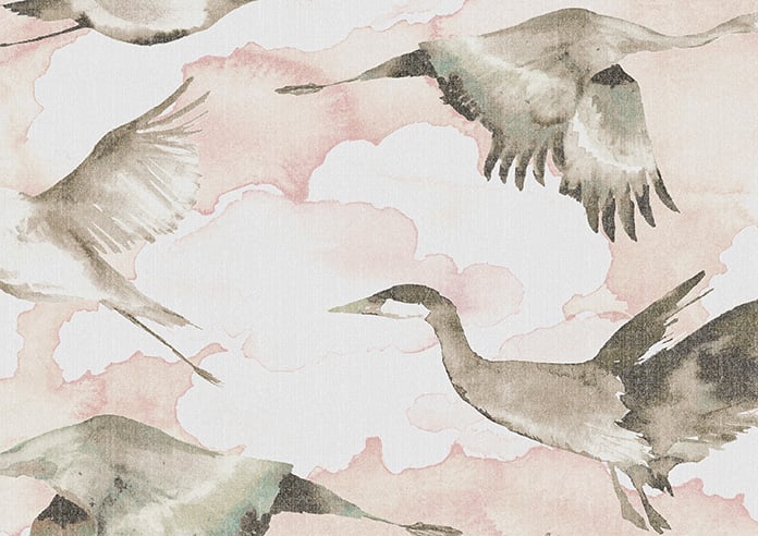 Flyway, Blush - Twist&Fit Roman Blind - Image 8